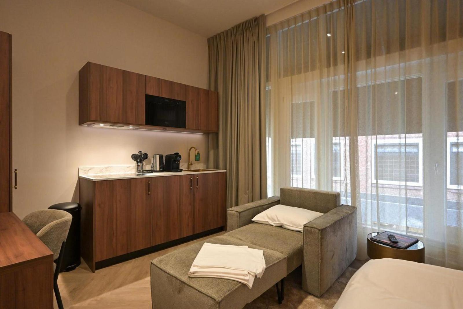 Novallure Downtown - Short Stay Apartments Haag Pokoj fotografie